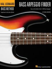 Cover of: Bass Arpeggio Finder | Chad Johnson