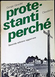 Cover of: Protestanti perché by Giorgio Girardet
