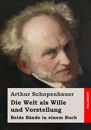 Cover of: Die Welt ALS Wille und Vorstellung