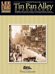 Cover of: Lee Evans Arranges Vintage Tin Pan Alley Standards | Lee Evans