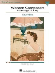 Cover of: Women Composers: A Heritage of Song: Low Voice