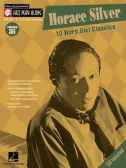 Cover of: Horace Silver: Jazz Play-Along Series Volume 36