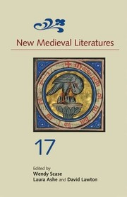 Cover of: New Medieval Literatures 17 by Wendy Scase, David Lawton, Laura Ashe
