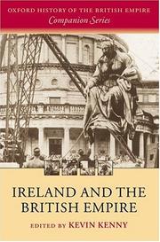 Cover of: Ireland and the British Empire by Kevin Kenny, editor.