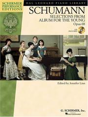 Cover of: SELECTIONS FROM ALBUM FOR THE YOUNG OP68 BK/CD            SCHIRMER PERFORMANCE EDITIONS (Schirmer Performance Editions)
