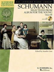 Cover of: SELECTIONS FROM ALBUM FOR THE YOUNG OP68 BK/CD            SCHIRMER PERFORMANCE EDITIONS (Schirmer Performance Editions) by 