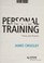 Cover of: Personal Training