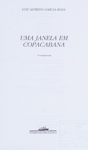 Cover of: Uma janela em Copacabana