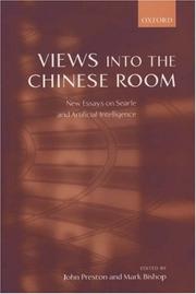 Cover of: Views into the Chinese Room by 