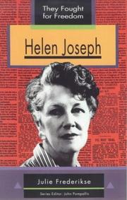 Cover of: Helen Joseph by Julie Frederikse