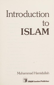 Cover of: Introduction to Islam