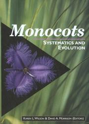 Cover of: Monocots by K.L. Wilson, D.A. Morrison