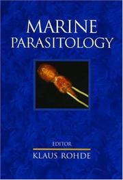 Cover of: Marine Parasitology
