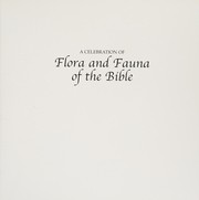 Cover of: Celebration of Flora and Fauna of the Bibl