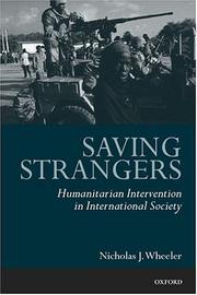Cover of: Saving Strangers by Nicholas J. Wheeler