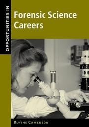 Opportunities in Forensic Science Careers