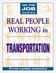 Cover of: Real People Working in Transportation (On the Job)