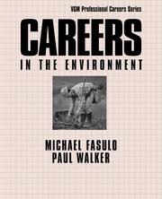 Cover of: Careers in the environment