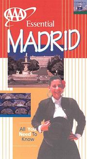 Cover of: AAA Essential Guide: Madrid