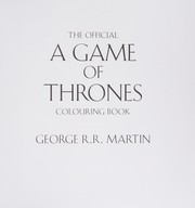 Cover of: The Official a Game of Thrones Coloring Book