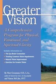 Cover of: Greater Vision by Marc Grossman, Vinton McCabe