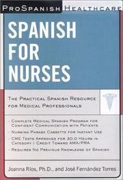 Cover of: ProSpanish Healthcare | Joanna Rios