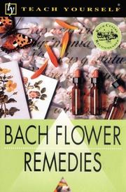 Cover of: Bach Flower Remedies (Teach Yourself) by Stefan Ball