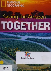 Cover of: Saving the Amazon - Together
