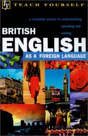 Cover of: Teach Yourself British English  | Sandra Stevens