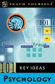 Cover of: Teach Yourself 101 Key Ideas: Psychology