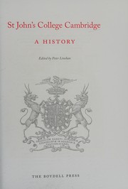 Cover of: St John's College, Cambridge: a history
