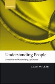 Understanding People by Millar, Alan Ph. D.