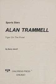 Cover of: Alan Trammell--Tiger on the prowl