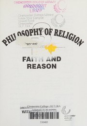 Cover of: Faith and Reason (Philosophy of Religion)