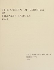 Cover of: The queen of Corsica