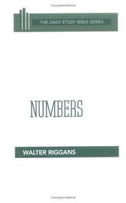 Cover of: Numbers | Walter Riggans