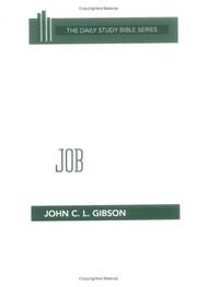 Cover of: Job by John C. L. Gibson