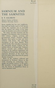 Samnium and the Samnites by Edward Togo Salmon