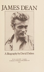 Cover of: James Dean: a biography