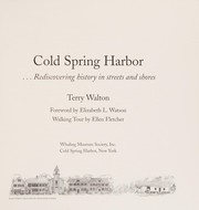 Cover of: Cold Spring Harbor: rediscovering history in streets and shores
