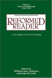 Cover of: Reformed Reader, Volume 1 (Reformed Reader) by 