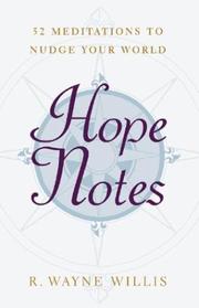 Cover of: Hope Notes: 52 Meditations to Nudge Your World