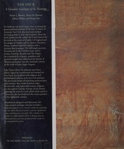 Cover of: Van Dyck: A Complete Catalogue of Paintings