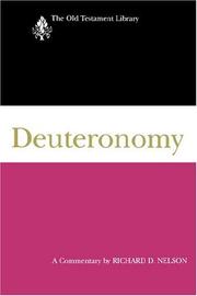 Cover of: Deuteronomy (Old Testament Library)
