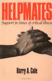 Cover of: Helpmates: support in times of critical illness