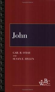 Cover of: John (Westminster Bible Companion) (Westminster Bible Companion)
