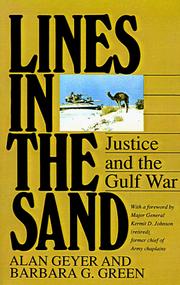 Lines in the sand by Alan F. Geyer