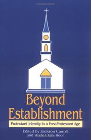 Cover of: Beyond establishment by Jackson W. Carroll and Wade Clark Roof, editors.