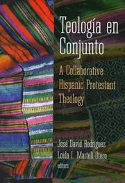 Cover of: Teologia En Conjunto: A Collaborative Hispanic Protestant Theology