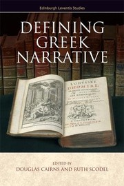 Cover of: Defining Greek narrative